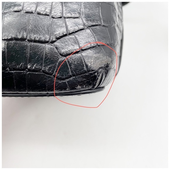 Rebecca Minkoff Embossed‎ Leather Mini Kate Bucket Bag in Black - Picture 15 of 15